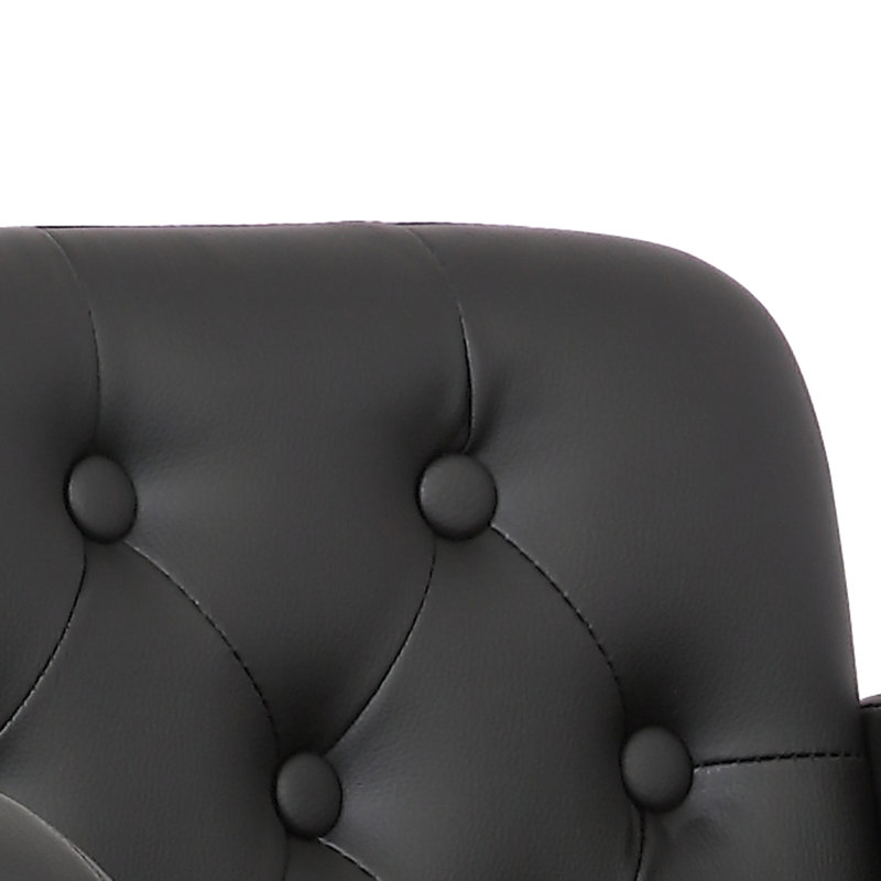 Orren Ellis Glamis Swivel Adjustable Height Bar Stool & Reviews Wayfair